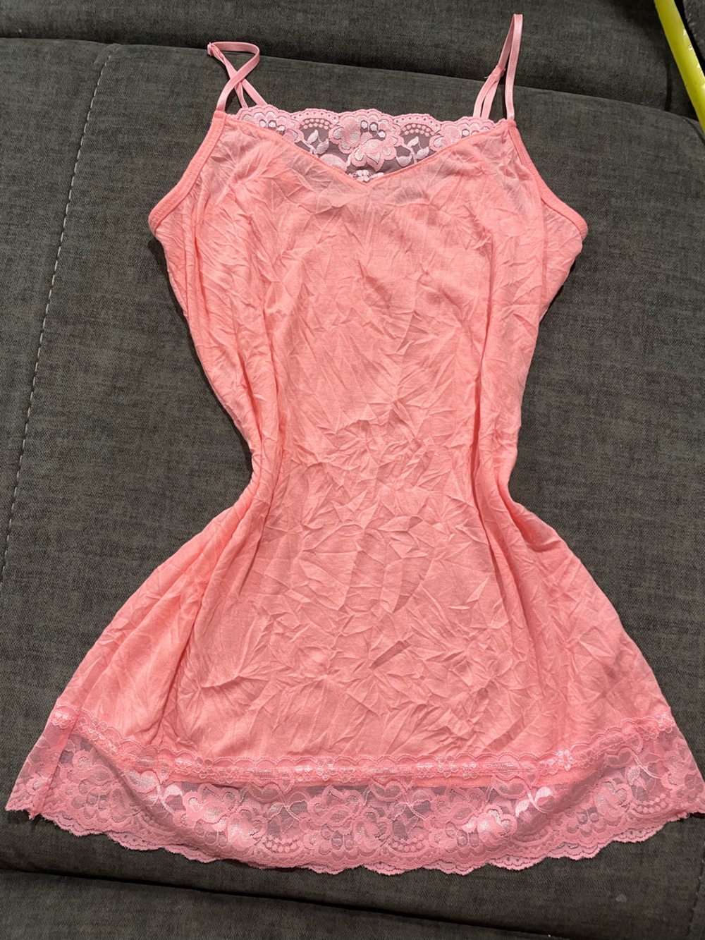 Soft Pink Women's Cami lace